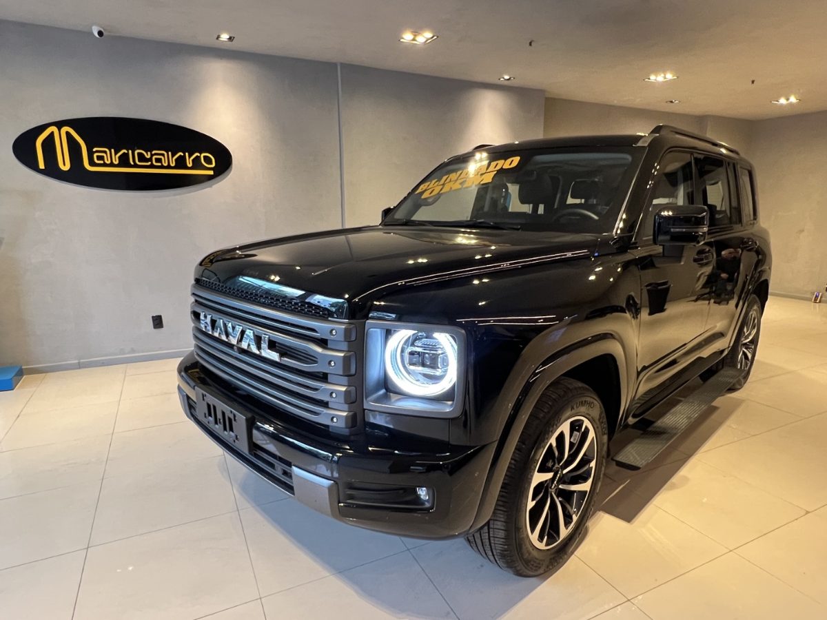 GWM Haval H9 blindado preto no showroom da Maricarro